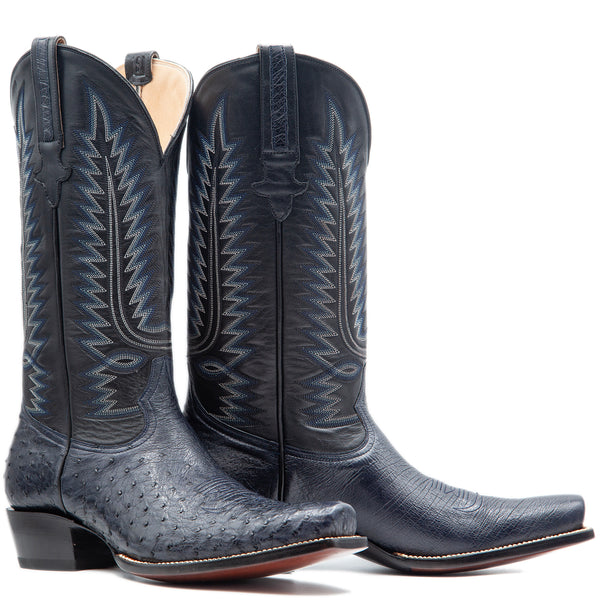 Mens navy hotsell blue cowboy boots