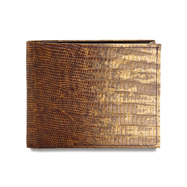 Wallet in Embossed Italian Calfskin - Snake Finish - Heritage Boot